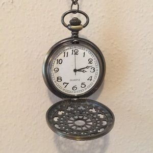 Pocket watch necklace